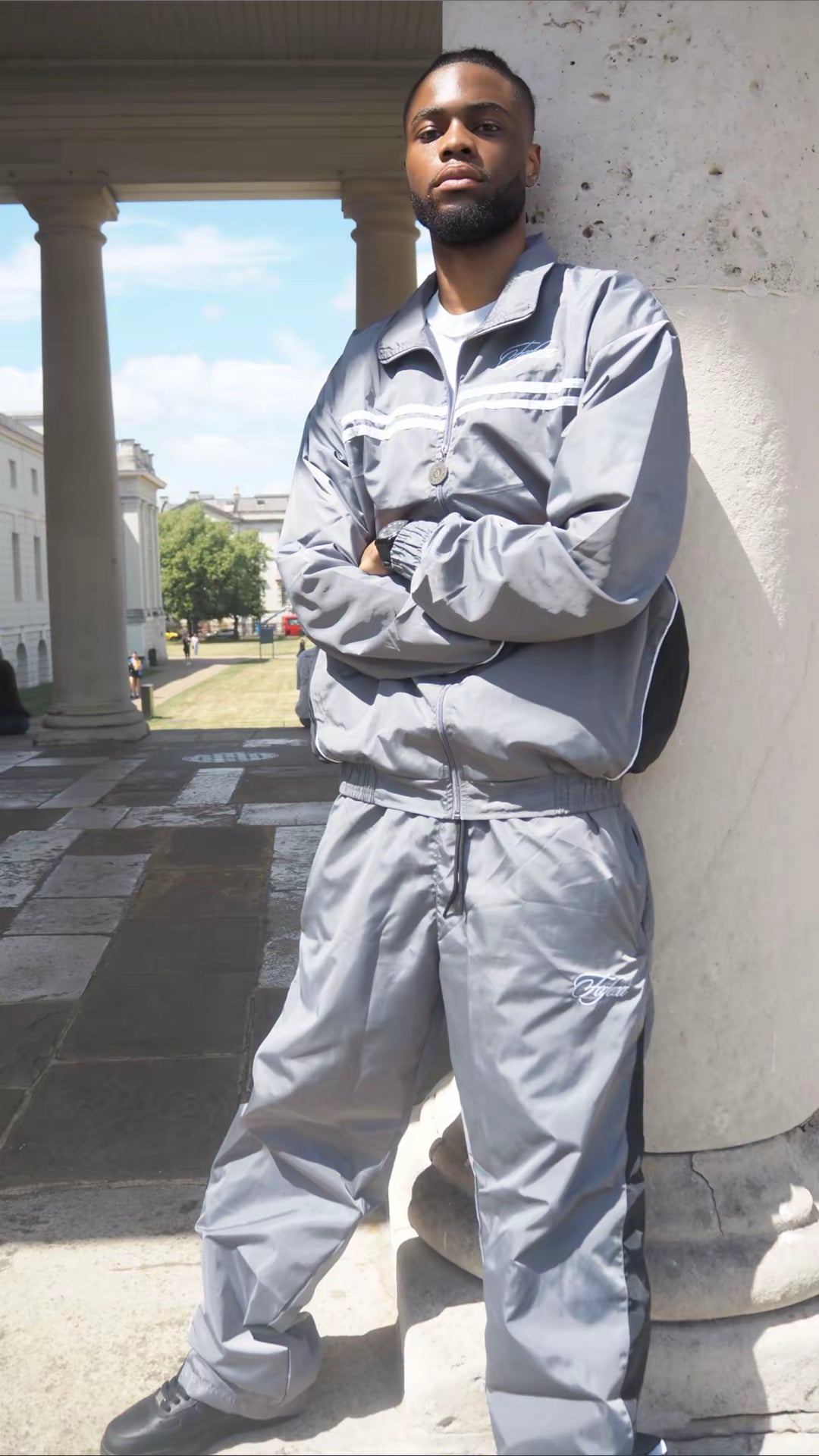 FAFEZA Eclipse (Grey) Signature Tracksuit Collection