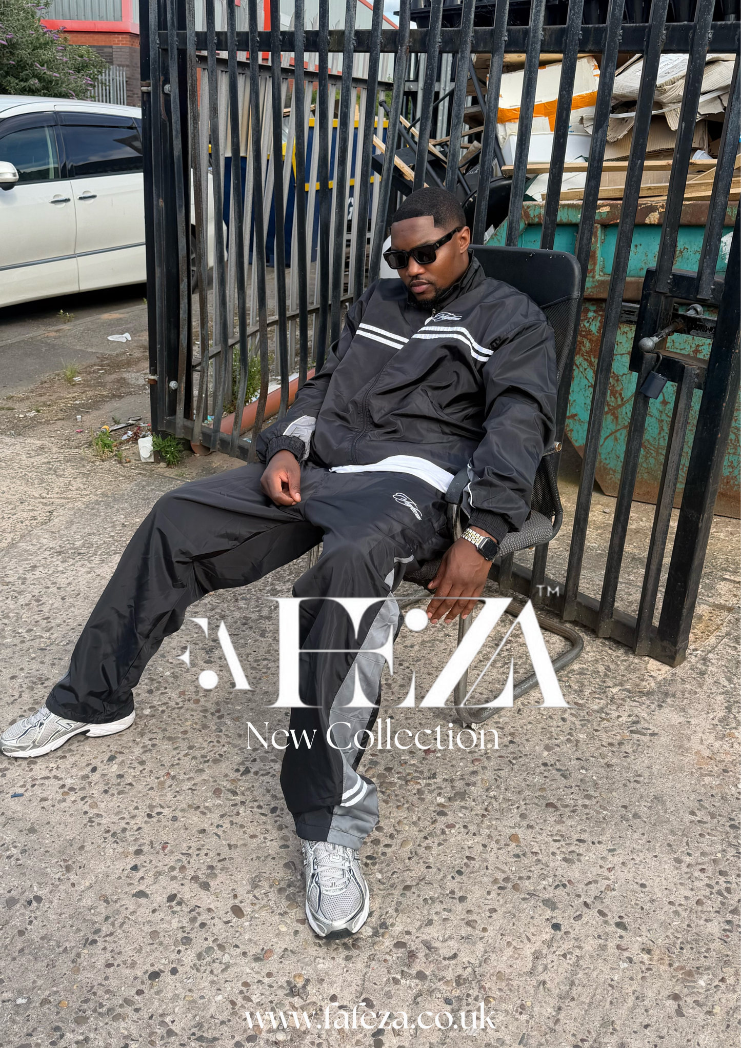 FAFEZA Obsidian (Black)Signature Tracksuit Collection