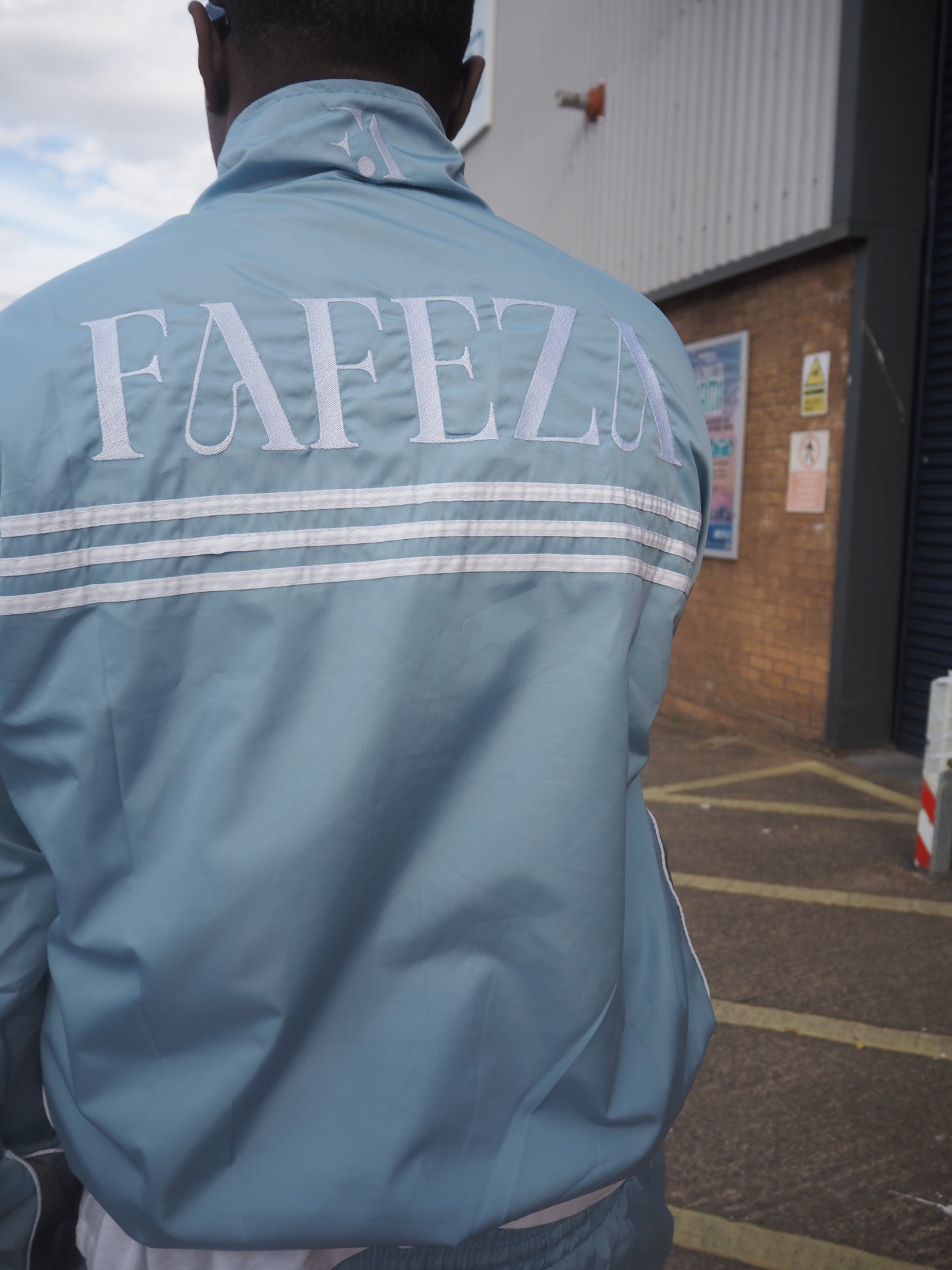 FAFEZA Signature collection Ice Tracksuit Light Blue Unisex