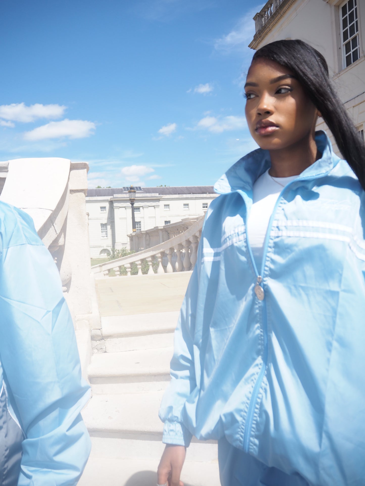 FAFEZA Signature collection Ice Tracksuit Light Blue Unisex