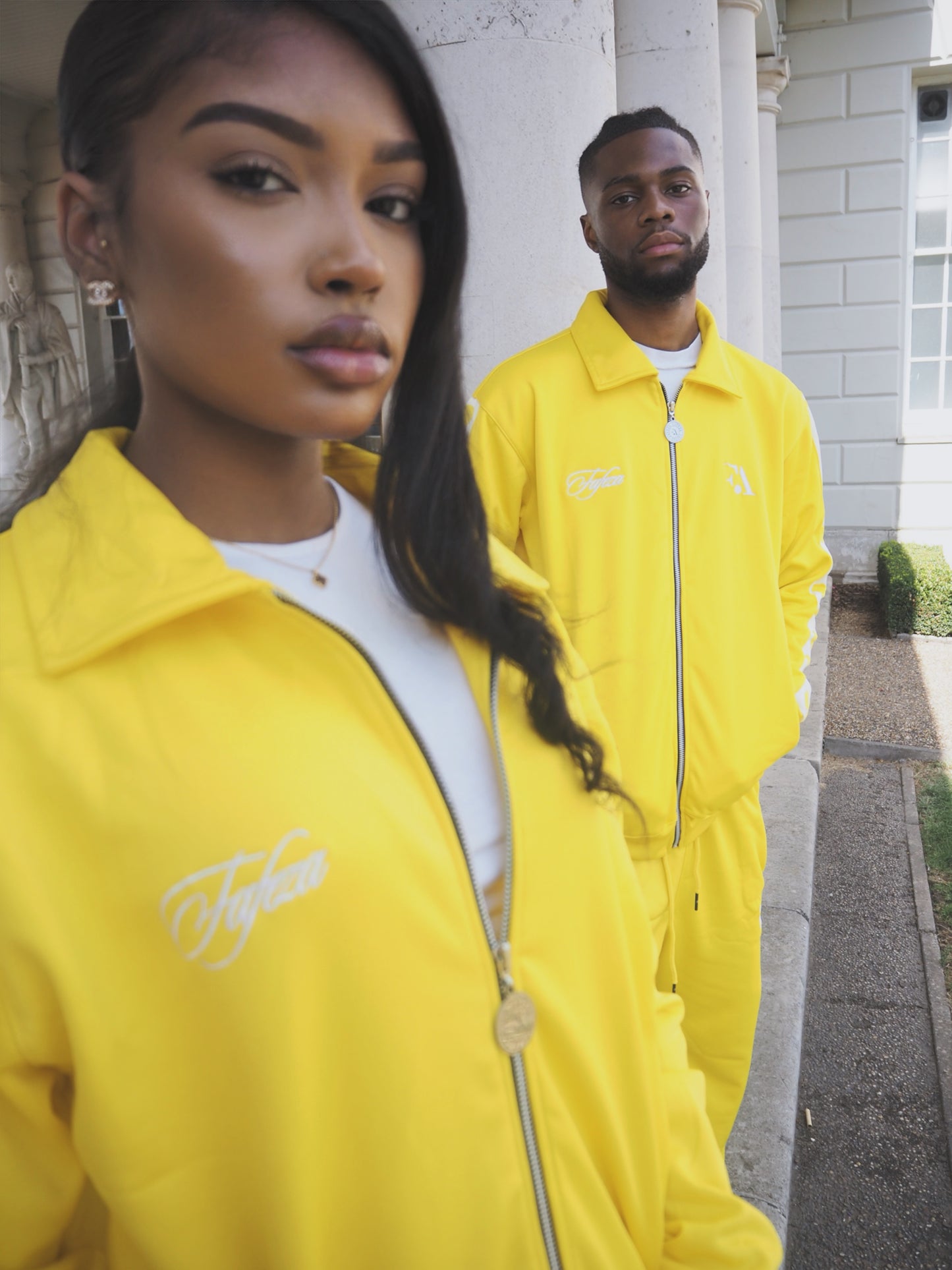 FAFEZA Signature Zip tracksuit Solar (Yellow) limited edition