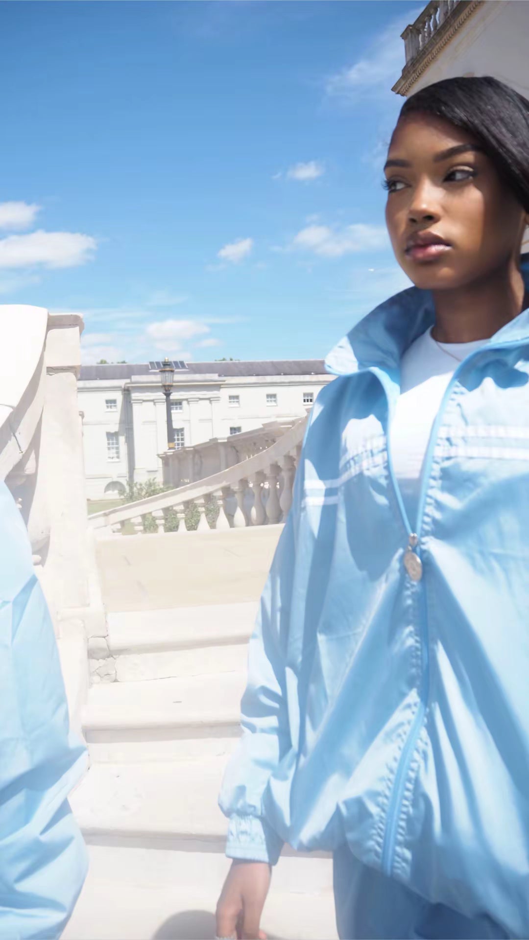 FAFEZA Signature collection Ice Tracksuit Light Blue Unisex