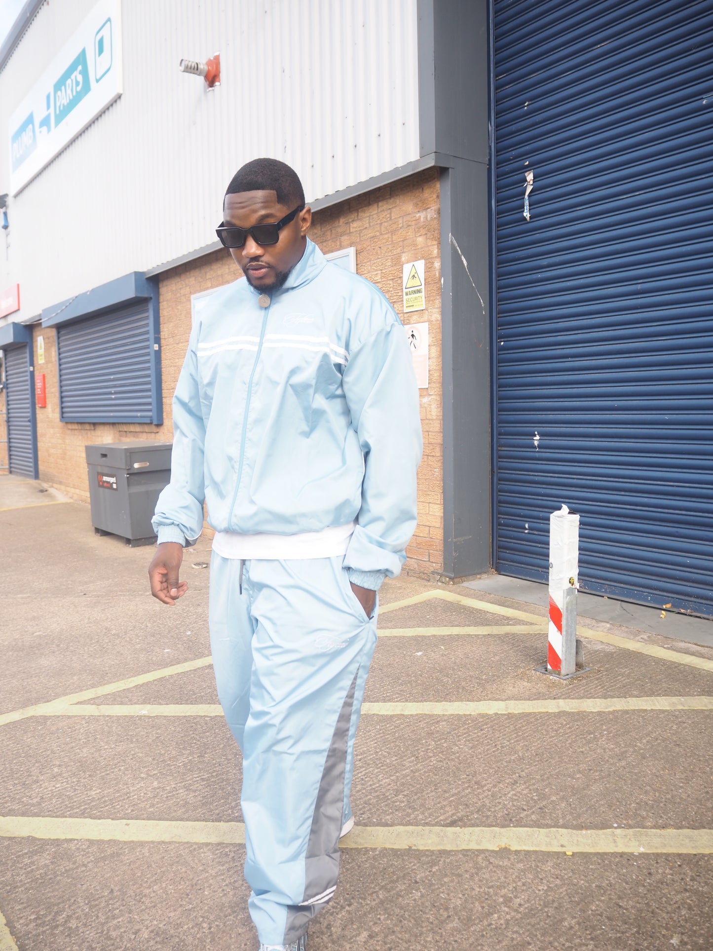 FAFEZA Signature collection Ice Tracksuit Light Blue Unisex