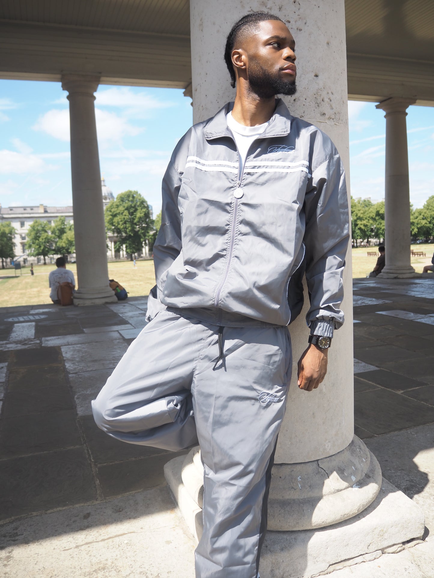 FAFEZA Eclipse (Grey) Signature Tracksuit Collection