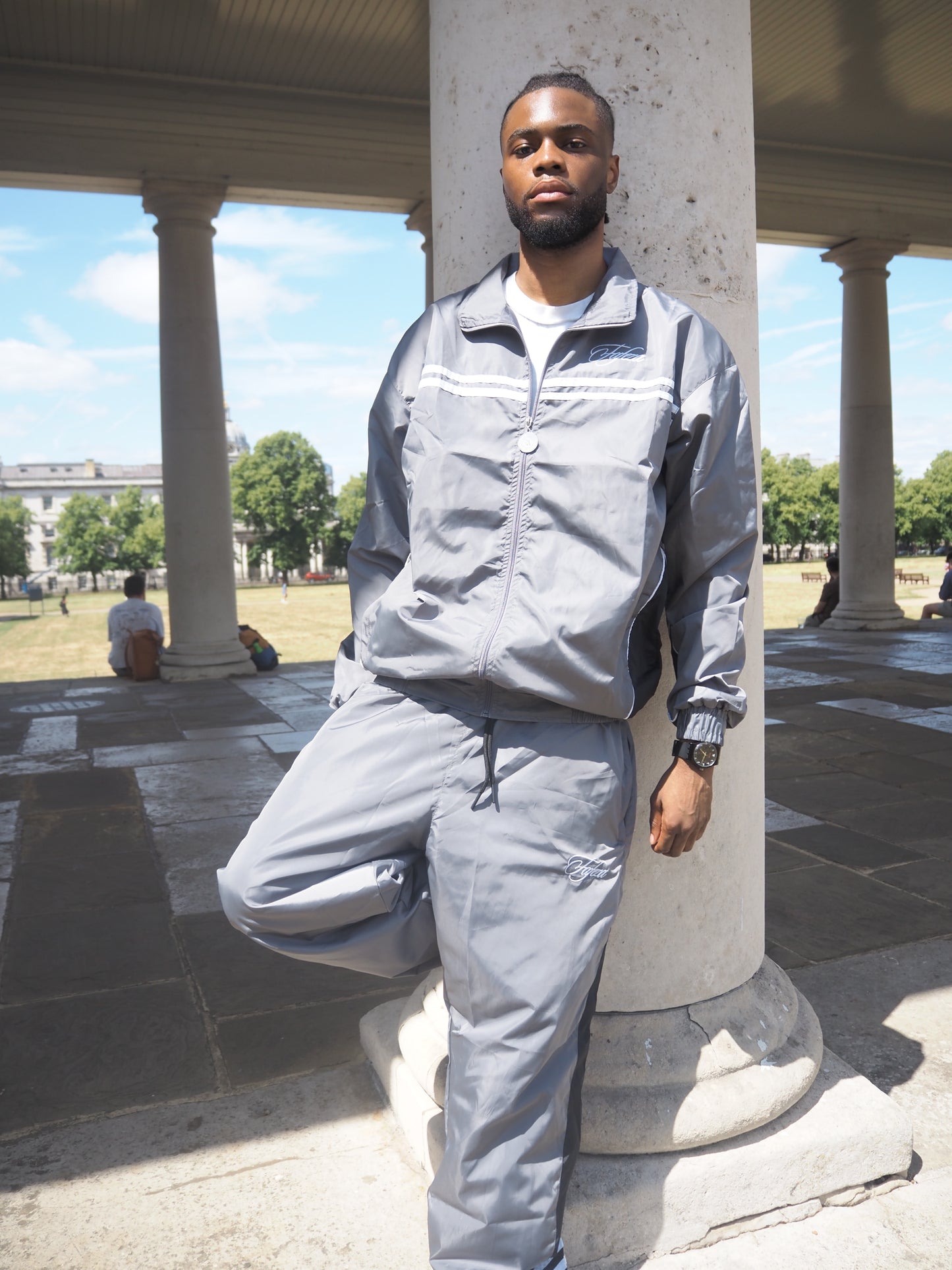FAFEZA Eclipse (Grey) Signature Tracksuit Collection