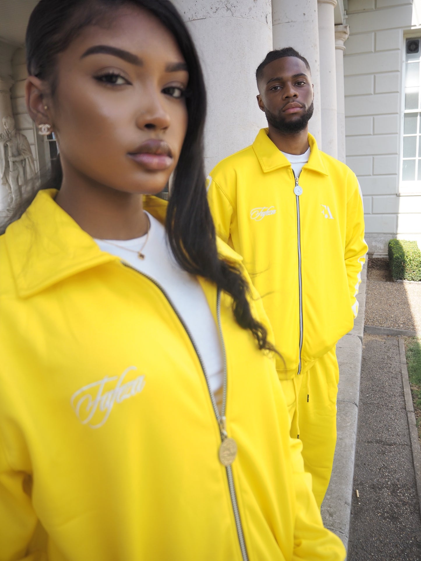 FAFEZA Signature Zip tracksuit Solar (Yellow) limited edition
