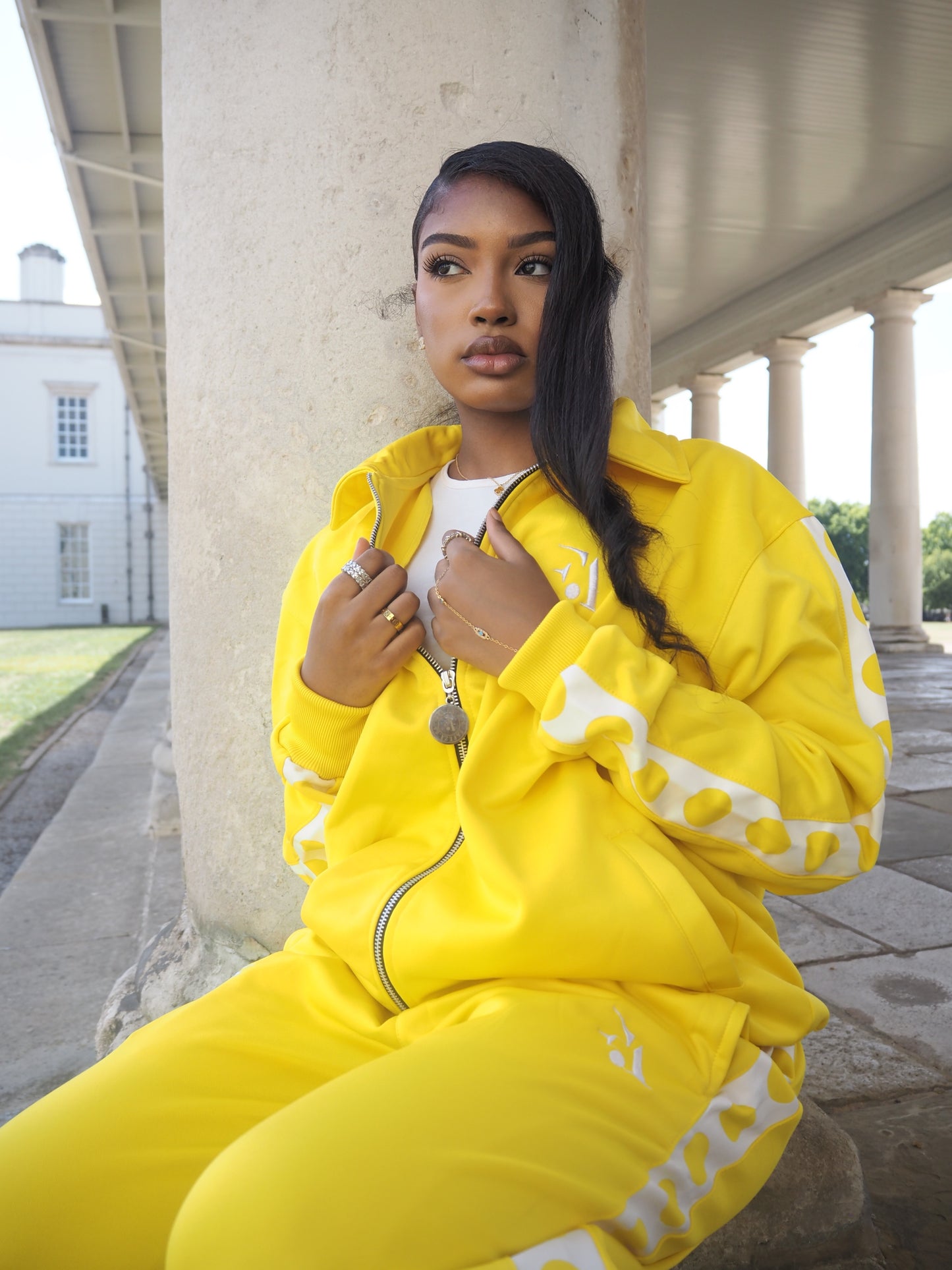 FAFEZA Signature Zip tracksuit Solar (Yellow) limited edition