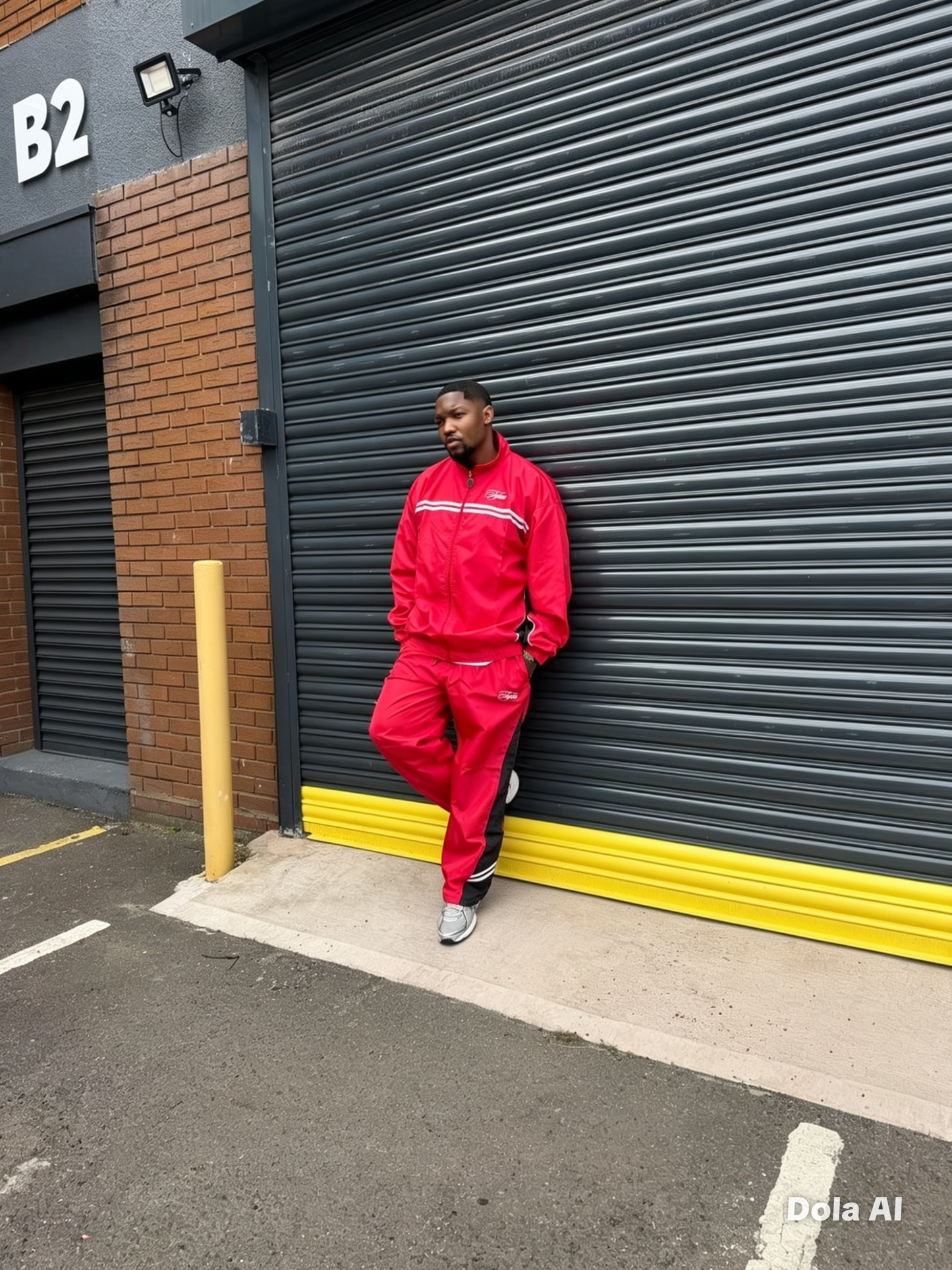 FAFEZA Crimson (Red) Signature Tracksuit Collection