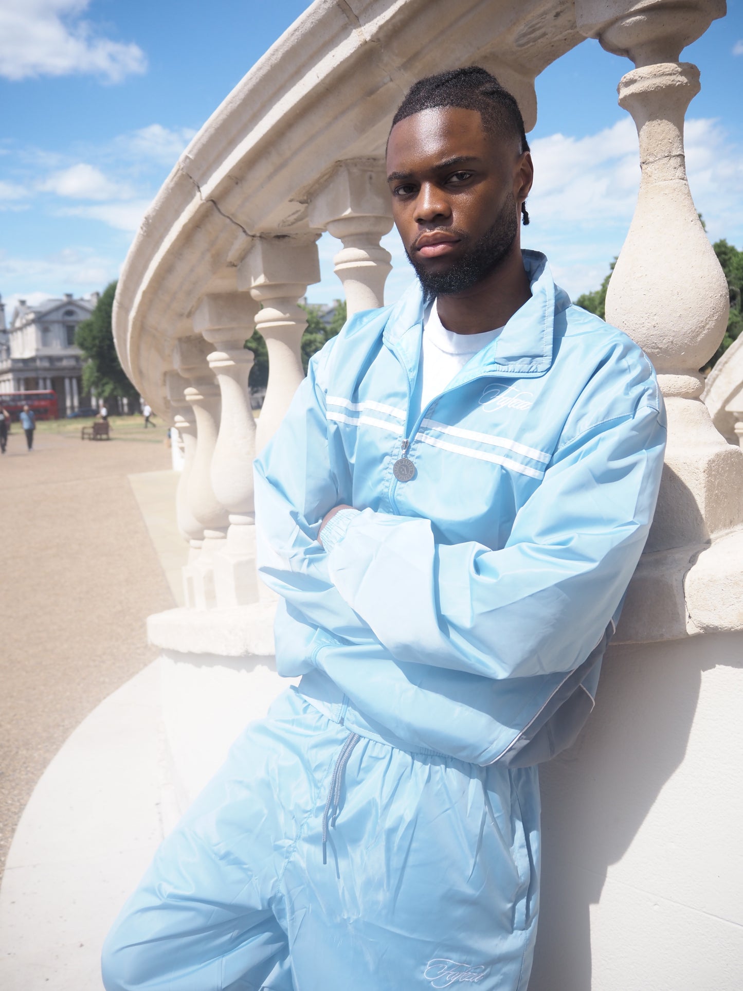 FAFEZA Signature collection Ice Tracksuit Light Blue Unisex