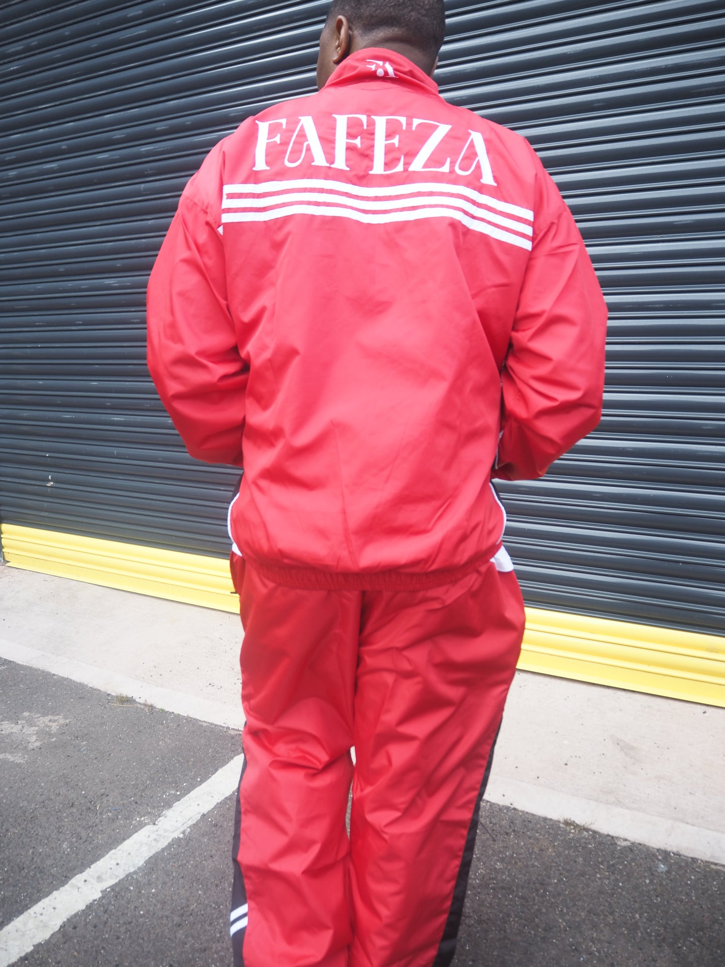 FAFEZA Crimson (Red) Signature Tracksuit Collection