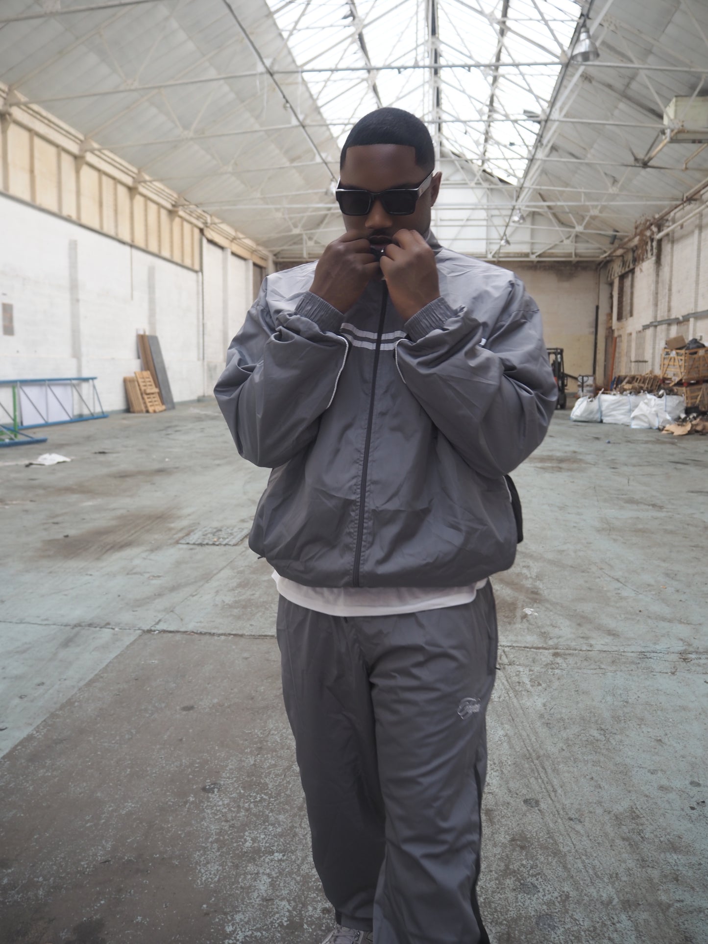FAFEZA Eclipse (Grey) Signature Tracksuit Collection