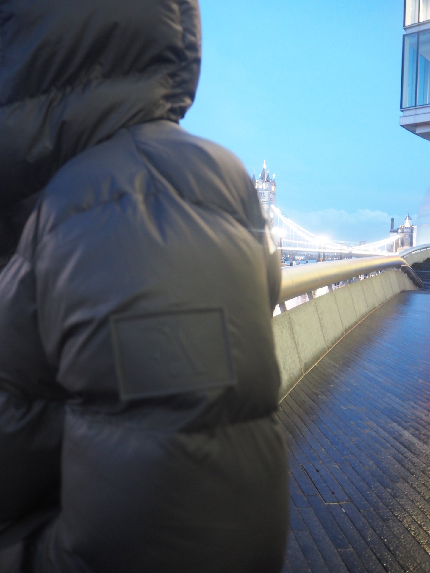 FAFEZA Puffer Jacket Black