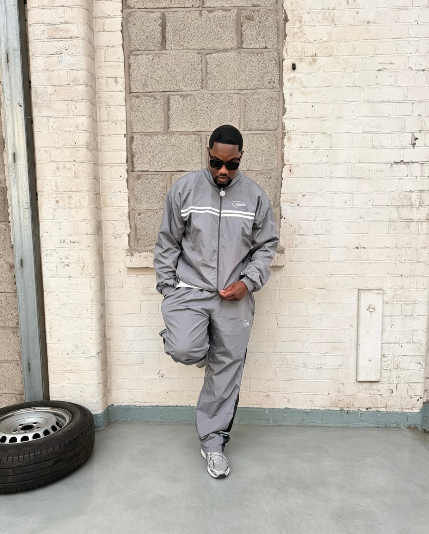 FAFEZA Eclipse (Grey) Signature Tracksuit Collection
