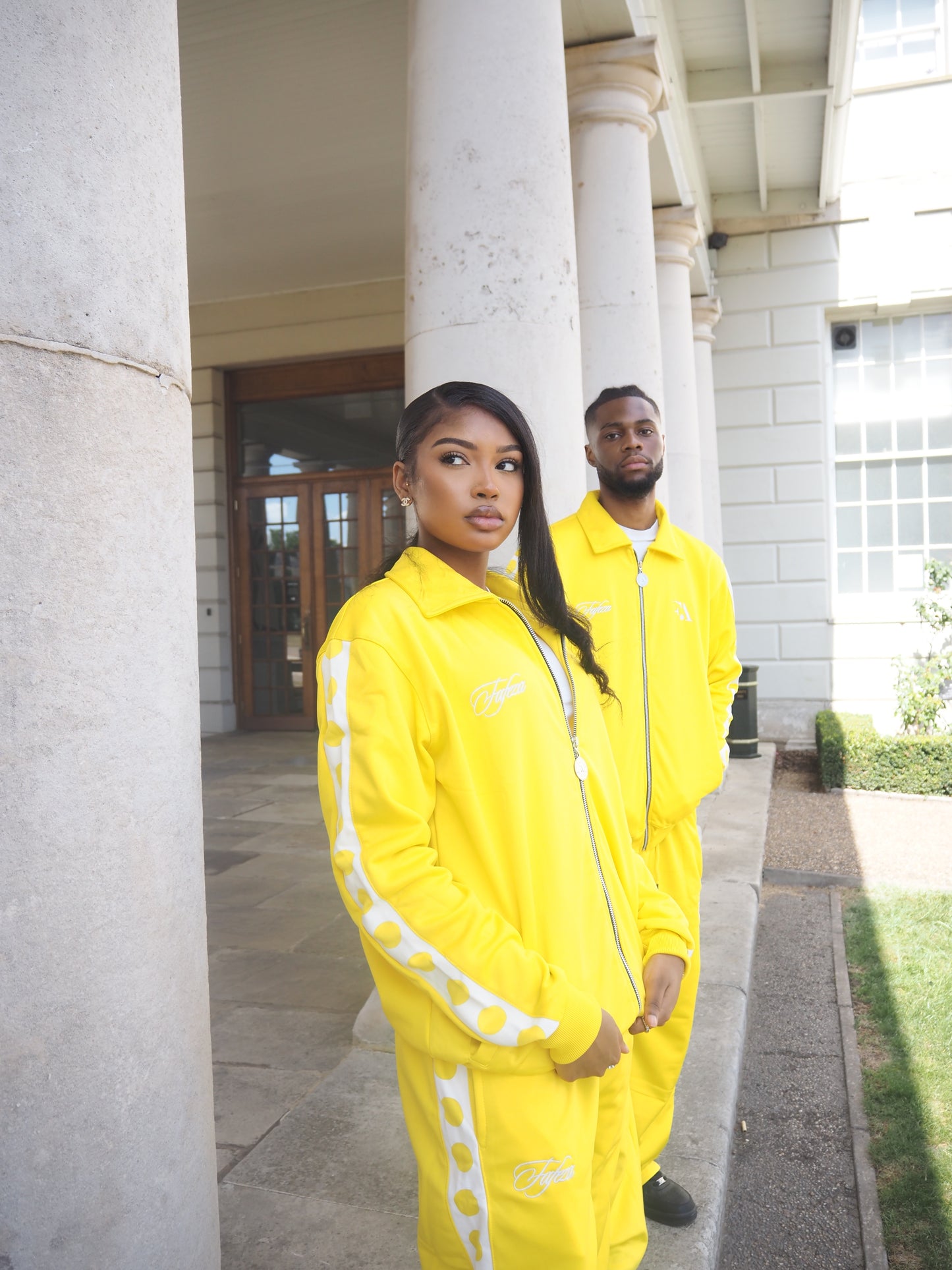 FAFEZA Signature Zip tracksuit Solar (Yellow) limited edition