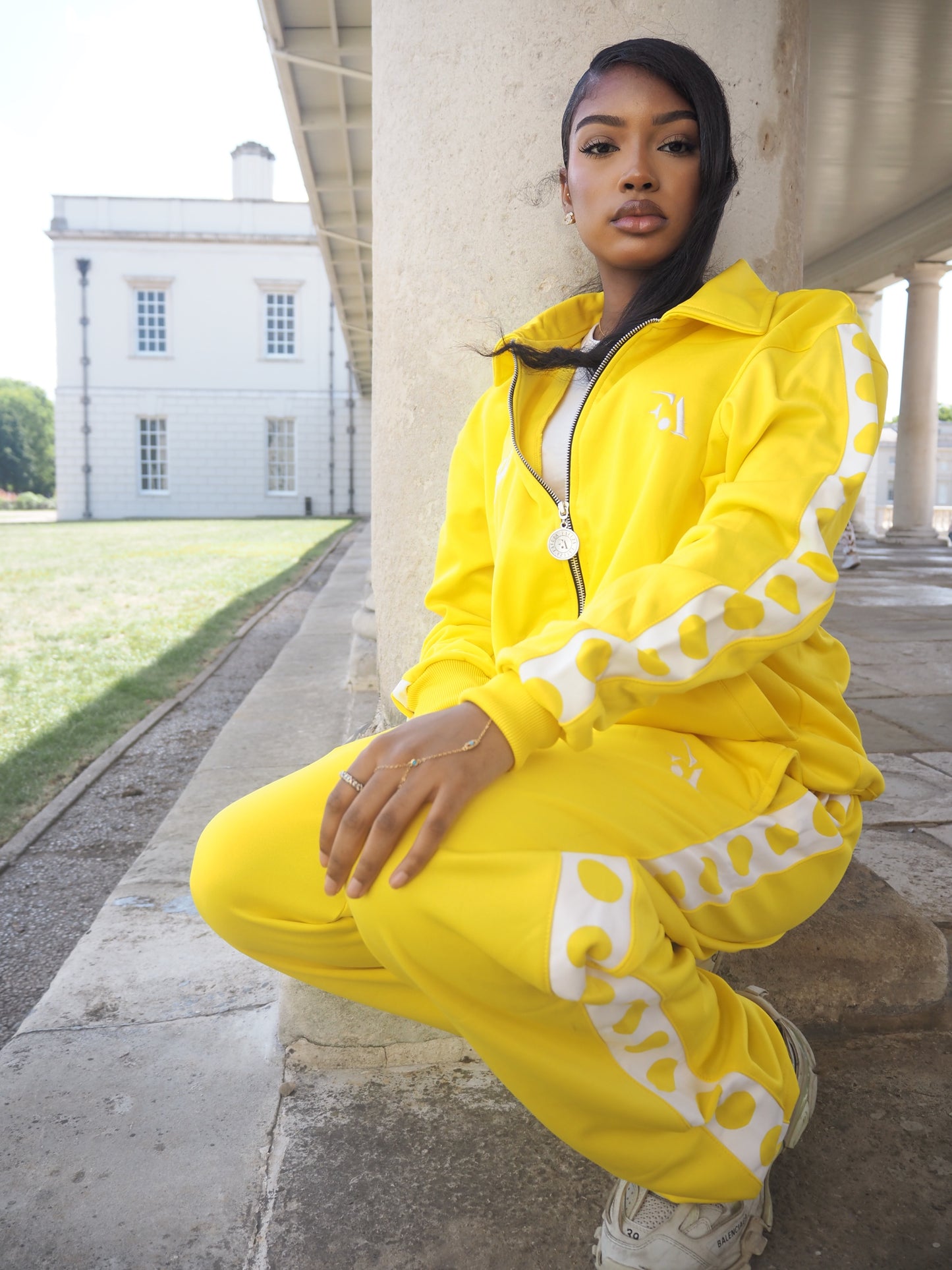 FAFEZA Signature Zip tracksuit Solar (Yellow) limited edition