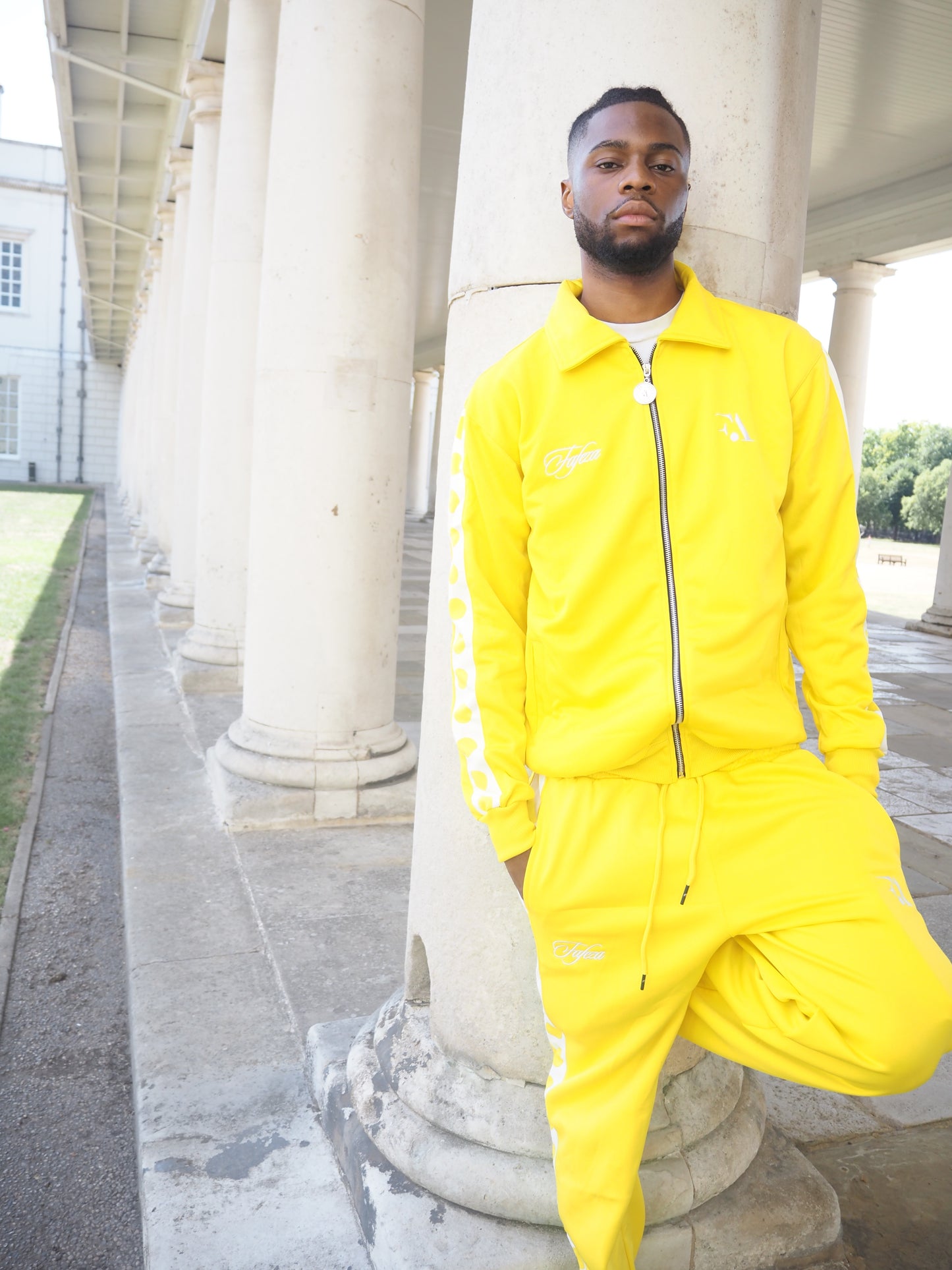 FAFEZA Signature Zip tracksuit Solar (Yellow) limited edition